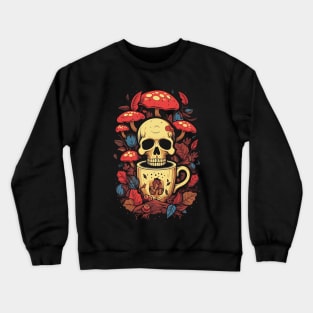 Skull Coffee Crewneck Sweatshirt